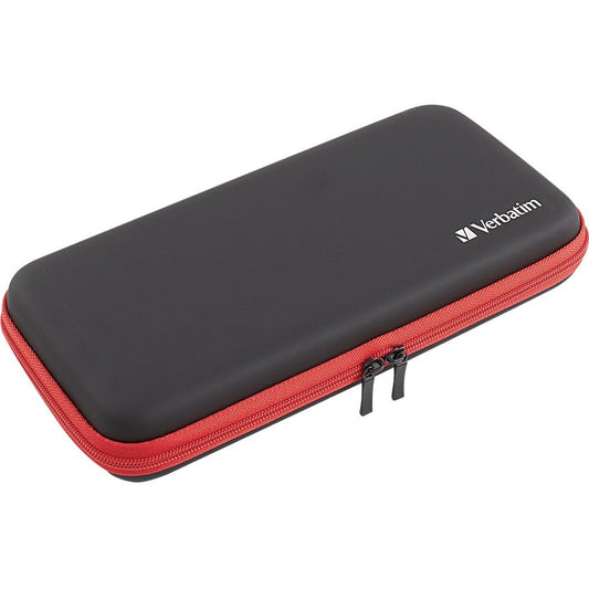 Verbatim Carrying Case (Pouch) Nintendo Gaming Accessories, Portable Gaming Console, Gaming Controller - Black, Gray