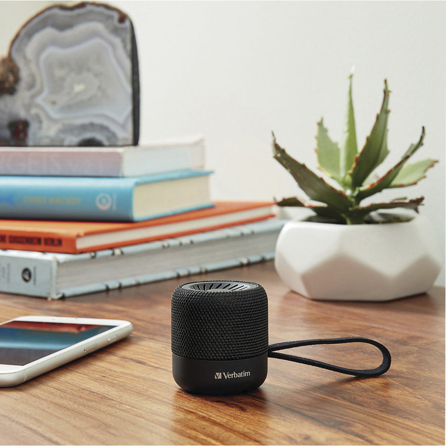 Verbatim Portable Bluetooth Speaker System - Black - 70228