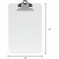 Business Source Plastic Clipboard - 01858