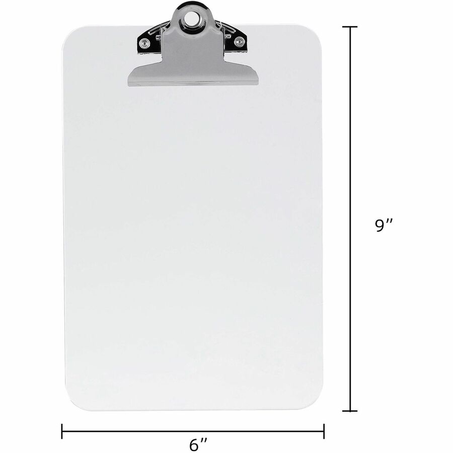 Business Source Plastic Clipboard - 01858