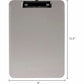 Business Source Transparent Plastic Clipboard - 01870