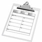 Business Source Aluminum Clipboard - 86259