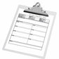 Business Source Aluminum Clipboard - 86259
