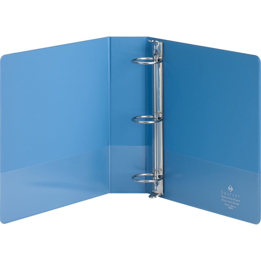 Business Source Premium Round Ring View Binder - 01642