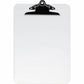 Business Source Spring Clip Plastic Clipboard - 01860