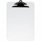 Business Source Spring Clip Plastic Clipboard - 01860