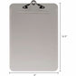 Business Source Spring Clip Plastic Clipboard - 01861