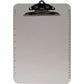 Business Source Spring Clip Plastic Clipboard - 01861