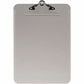 Business Source Spring Clip Plastic Clipboard - 01861