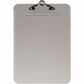 Business Source Spring Clip Plastic Clipboard - 01861