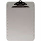 Business Source Spring Clip Plastic Clipboard - 01861