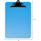 Business Source Spring Clip Plastic Clipboard - 01863