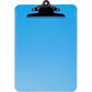 Business Source Spring Clip Plastic Clipboard - 01863