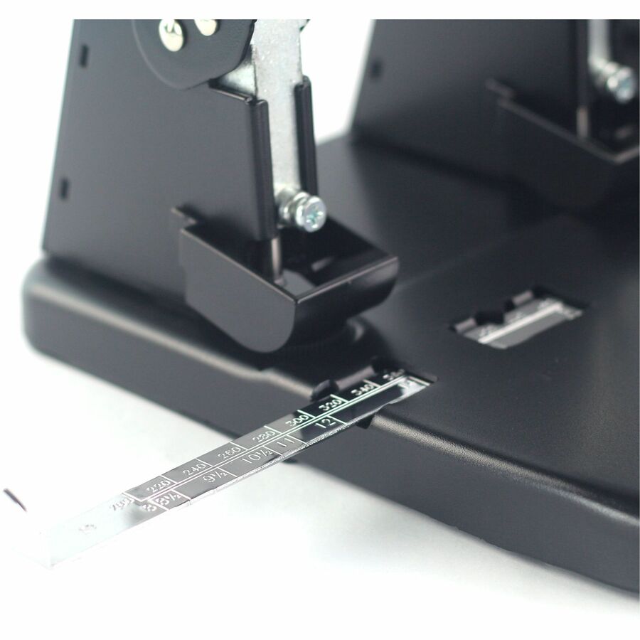 Business Source Adjustable Three-hole Punch - 06527