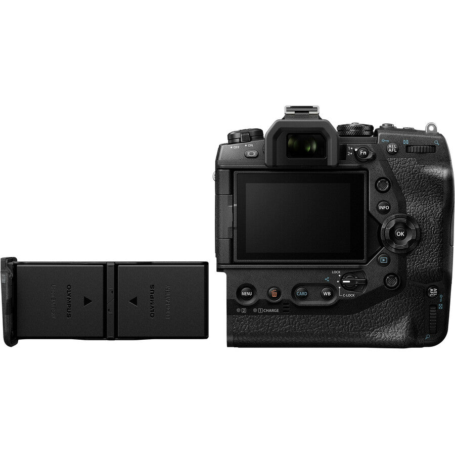 Olympus OM-D E-M1X 20.4 Megapixel Mirrorless Camera Body Only - Black - V207080BU000