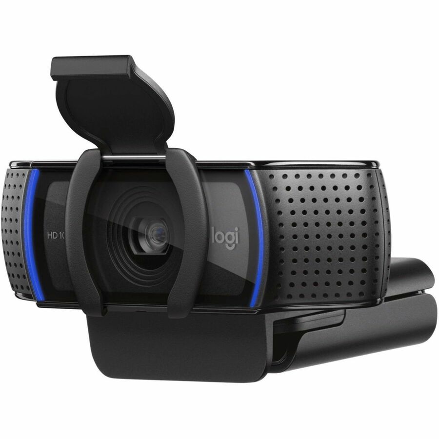 Logitech C920S Webcam - 3 Megapixel - 30 fps - Black - USB 3.1 - 1 Each - 960-001257