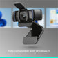 Logitech C920S Webcam - 3 Megapixel - 30 fps - Black - USB 3.1 - 1 Each - 960-001257