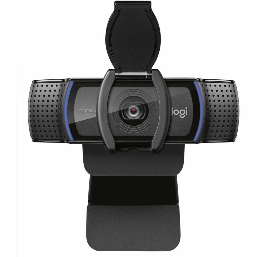 Logitech C920S Webcam - 3 Megapixel - 30 fps - Black - USB 3.1 - 1 Each - 960-001257