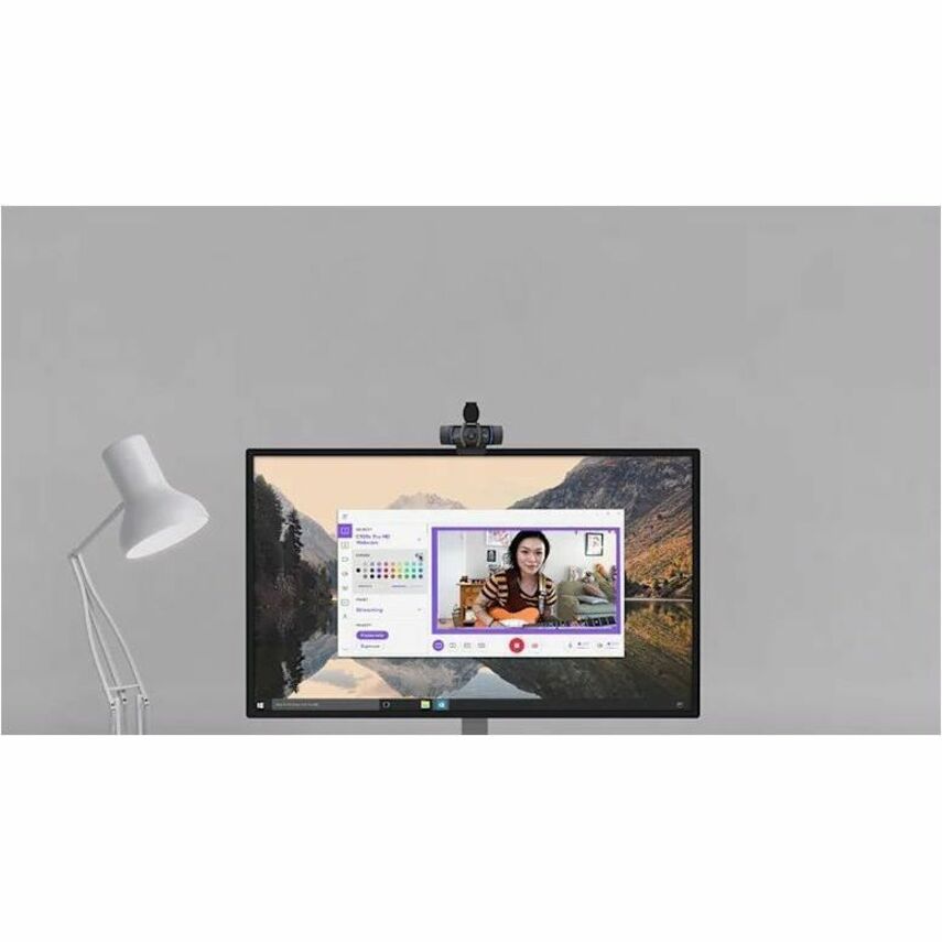 Logitech C920S Webcam - 3 Megapixel - 30 fps - Black - USB 3.1 - 1 Each - 960-001257
