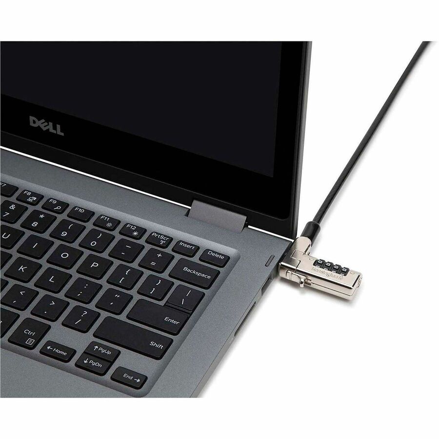 Kensington Slim N17 Combination Laptop Lock for Wedge-Shaped Slots - K68008WW