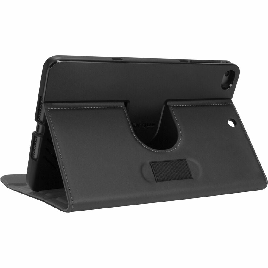 Targus Versavu THZ694GL Carrying Case (Folio) Apple iPad mini, iPad mini (5th Generation), iPad mini 4, iPad mini 3, iPad mini 2 Tablet, Apple Pencil, Stylus - Black - THZ694GL