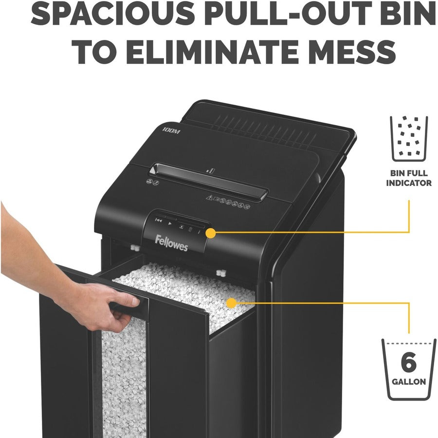 Fellowes AutoMax™ 100M Auto Feed Shredder - 4629001