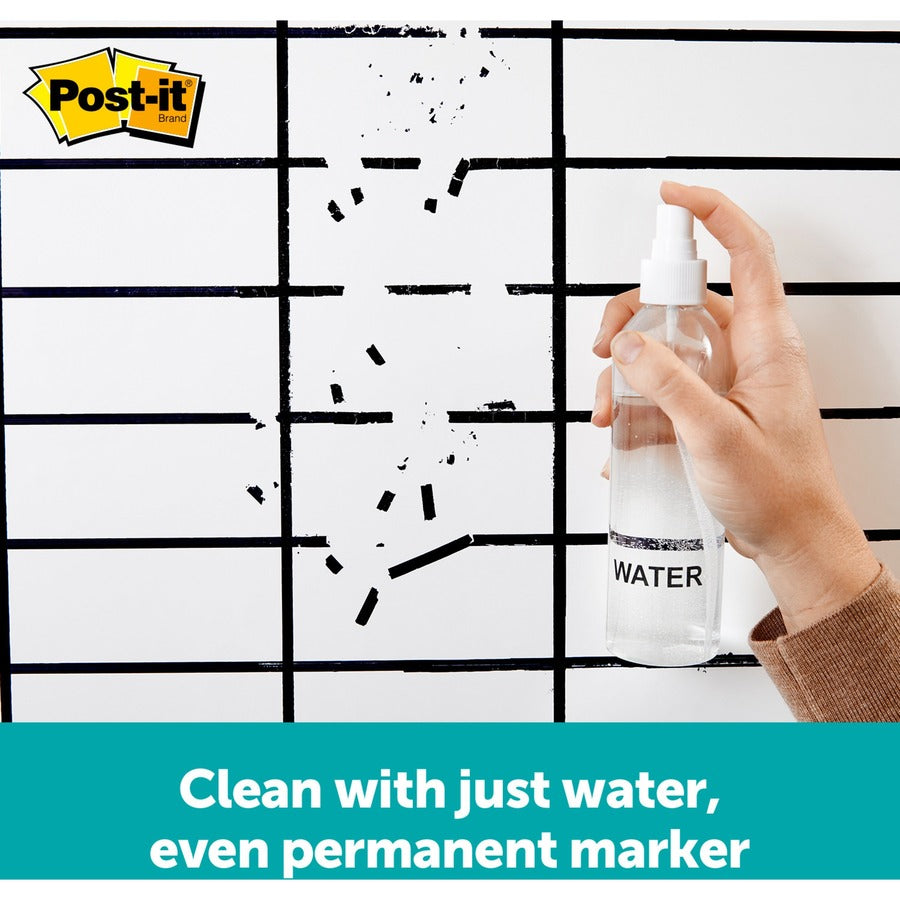 Post-it&reg; Flex Write Surface, FWS8x4, 8 ft x 4 ft (2.44 m x 1.22 m), 1 per pack - FWS8X4