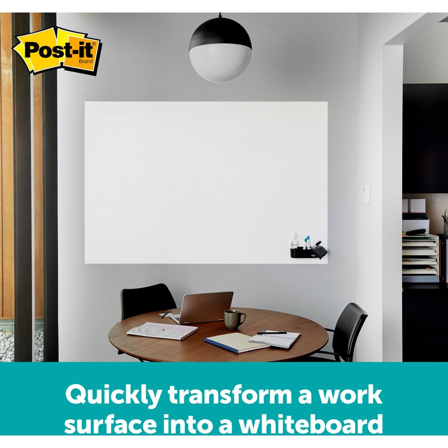 Post-it&reg; Flex Write Surface, FWS8x4, 8 ft x 4 ft (2.44 m x 1.22 m), 1 per pack - FWS8X4