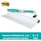Post-it&reg; Flex Write Surface, FWS8x4, 8 ft x 4 ft (2.44 m x 1.22 m), 1 per pack - FWS8X4