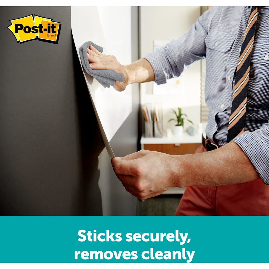 Post-it&reg; Flex Write Surface, FWS8x4, 8 ft x 4 ft (2.44 m x 1.22 m), 1 per pack - FWS8X4