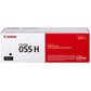Canon 055 Original High Yield Laser Toner Cartridge - Black - 1 Pack