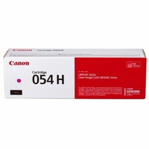 Canon 054H Original High Yield Laser Toner Cartridge - Magenta - 1 Pack