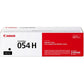 Canon 054H Original High Yield Laser Toner Cartridge - Black - 1 Each