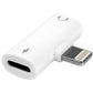 Aluratek Dual Lightning Adapter For iPhone/iPad - ADL01F