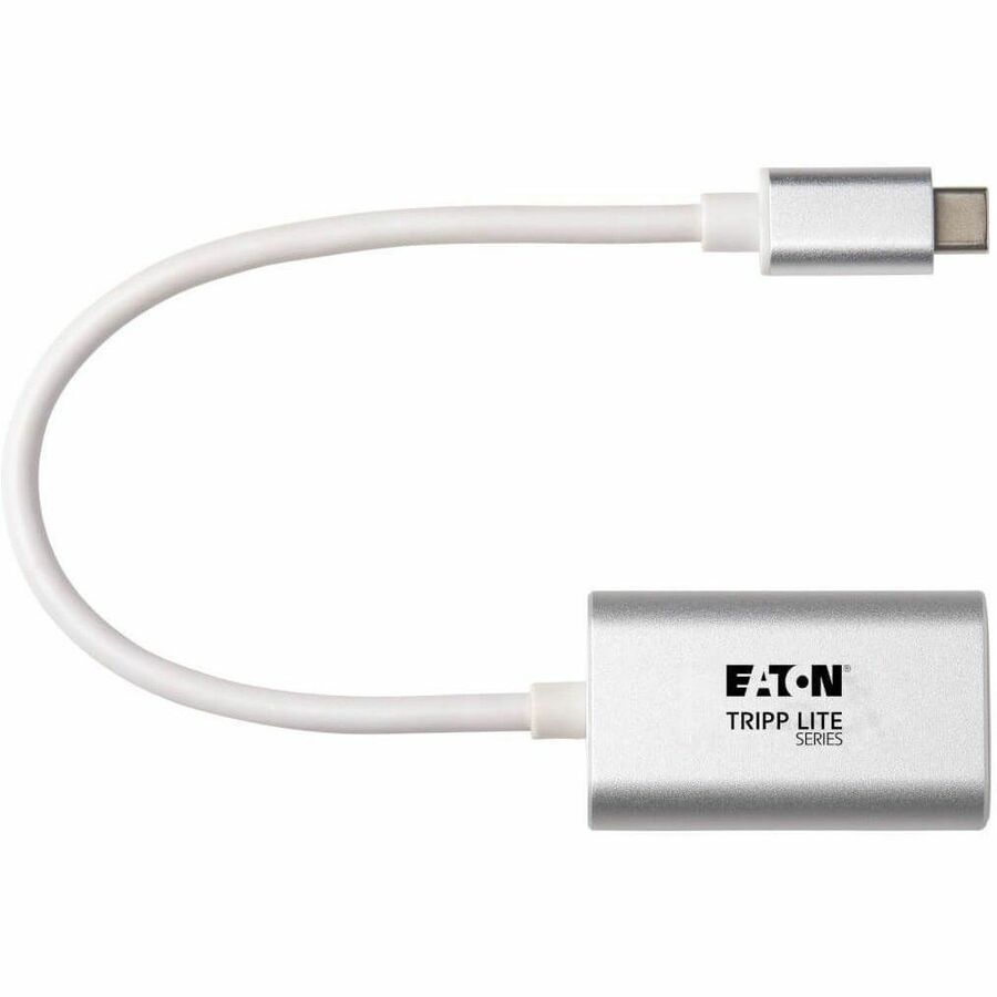 Tripp Lite series USB-C to 3.5 mm Stereo Audio Adapter - USB 2.0, Silver - U437-002