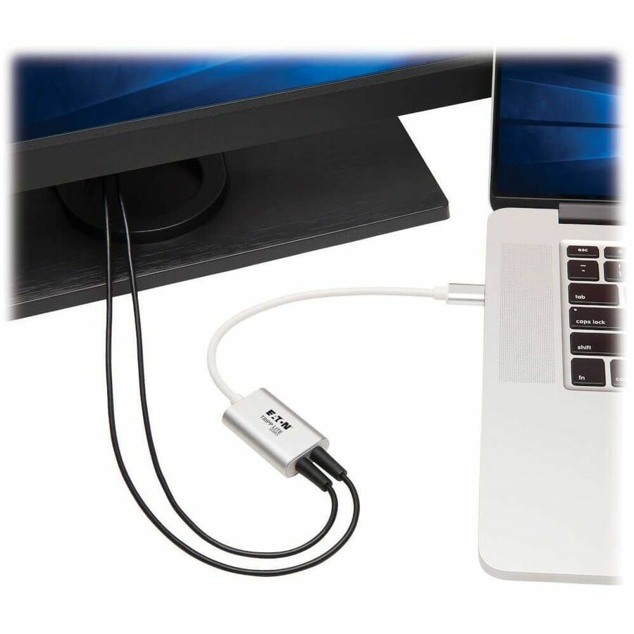 Tripp Lite series USB-C to 3.5 mm Stereo Audio Adapter - USB 2.0, Silver - U437-002