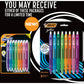 BIC Gel-ocity Original Assorted Fashion colours Gel Pens, Medium Point (0.7mm), 8-Count Pack, Retractable Gel Pens With Comfortable Grip - RLCAP81-AST