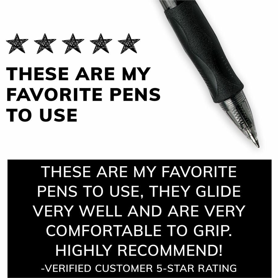 BIC Gel-ocity Original Assorted Fashion colours Gel Pens, Medium Point (0.7mm), 8-Count Pack, Retractable Gel Pens With Comfortable Grip - RLCAP81-AST