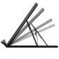Kensington SmartFit Easy Riser Go Adjustable Ergonomic Riser for up to 17" Laptops - Black - K50422WW
