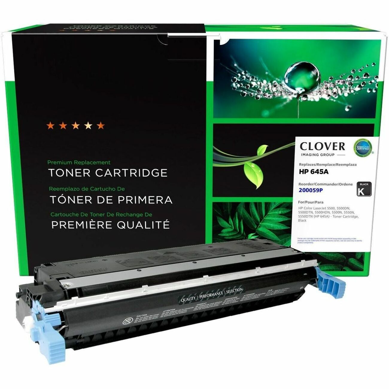 CIG Remanufactured Laser Toner Cartridge 645A, EP-86BK (Canon 6830A005, Canon EP-86BK, HP 645A, HP C9730A) - Black Each