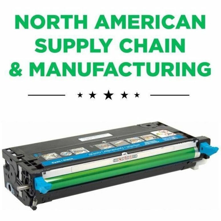 CIG Remanufactured High Yield Laser Toner Cartridge Dell 310-8094, Dell 310-8095, Dell 310-8397, Dell 310-8398, Dell XG722, Dell XG726 - Cyan - 1 Each - 200116P
