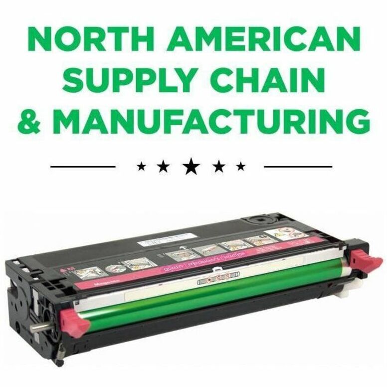 CIG Remanufactured High Yield Laser Toner Cartridge Dell 310-8096, Dell 310-8097, Dell 310-8399, Dell 310-8400, Dell XG723, Dell XG727 - Magenta - 1 Each - 200118P