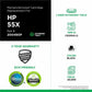 CIG Remanufactured Extended Yield Laser Toner Cartridge 55X (CE255X(J)) - Black - 1 Each - 200490P