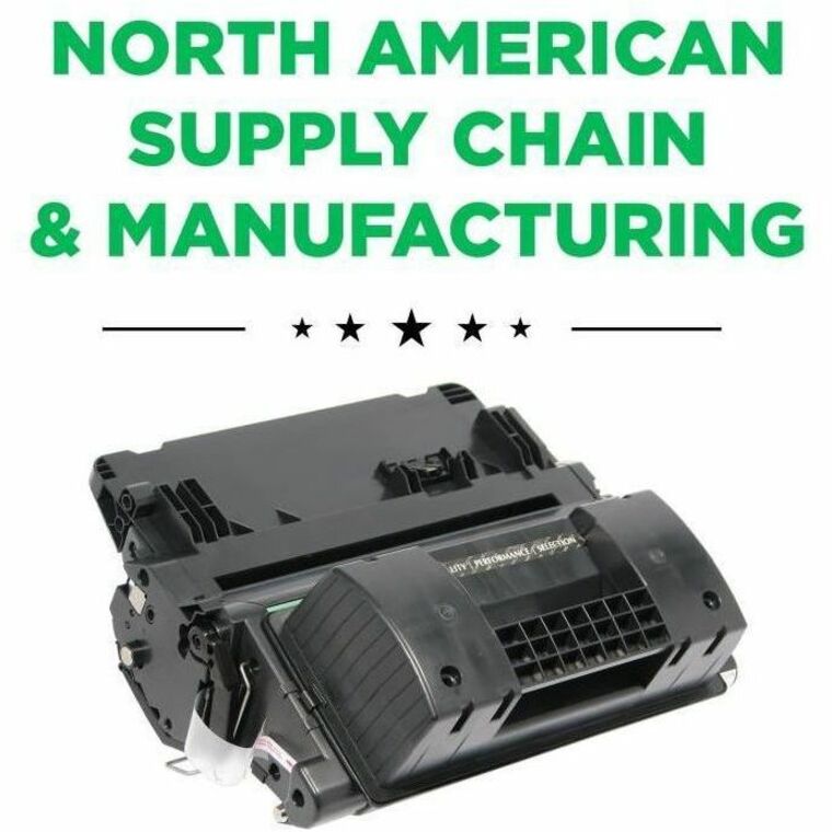 CIG Remanufactured High Yield Laser Toner Cartridge 90X (HP 90X, HP CE390X) - Black - 1 Each - 200554P
