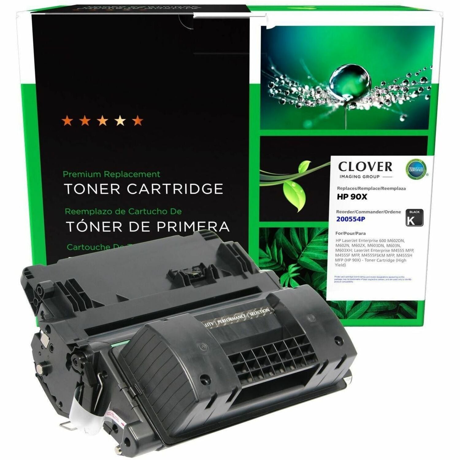 CIG Remanufactured High Yield Laser Toner Cartridge 90X (HP 90X, HP CE390X) - Black - 1 Each