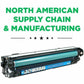 CIG Remanufactured Laser Toner Cartridge 650A (HP 650A, HP CE271A) - Cyan Each - 200574P