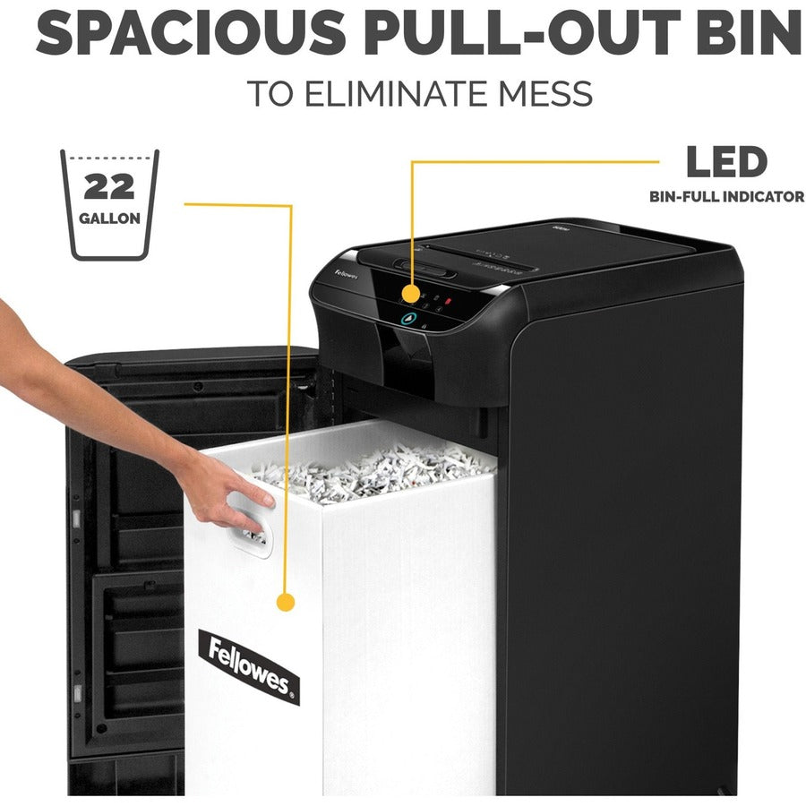 Fellowes AutoMax&trade; 600M Auto Feed Shredder - 4657301