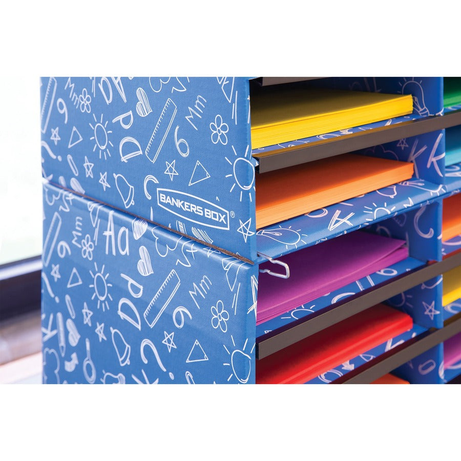Bankers Box Bankers Box Classroom 10 Compartment Literature Sorter, 1pk - 3384201