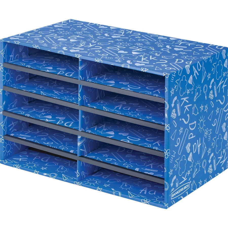 Bankers Box Bankers Box Classroom 10 Compartment Literature Sorter, 1pk - 3384201