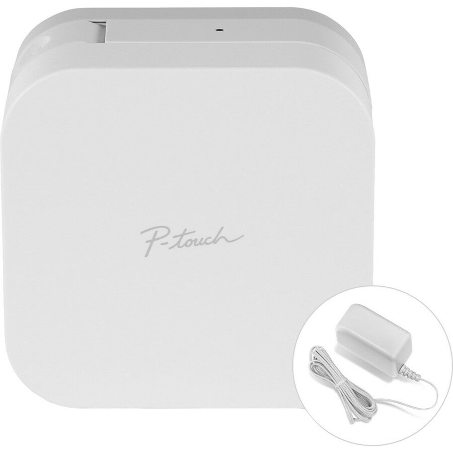 P-touch PTP300BTAD Desktop Thermal Transfer Printer - Monochrome - Label Print - Bluetooth - Wireless LAN - PTP300BTAD